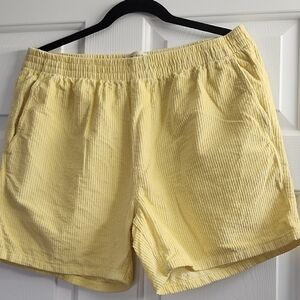 Yellow Women's Shorts